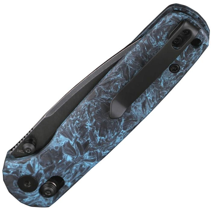 Wixco Drax II 14C28N Blue Shredded Carbon Fiber
