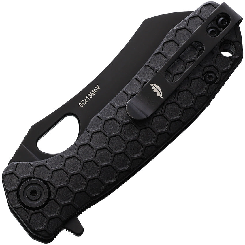 Honey Badger Wharncleaver Small 8Cr13MoV Blackout