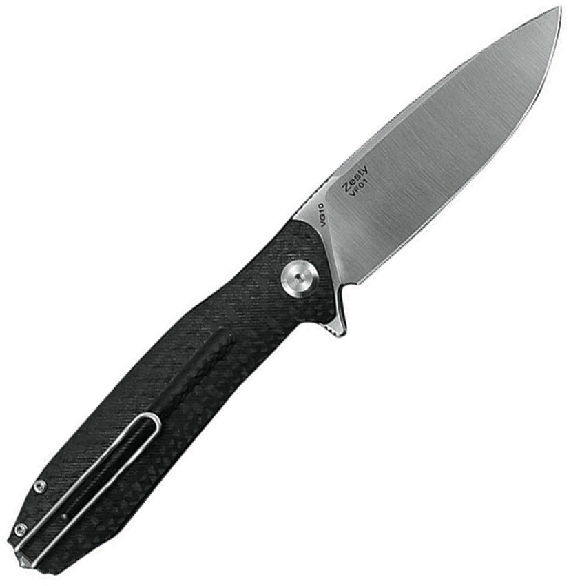 Ironfly Zesty Liner Lock Black G10 VG-10