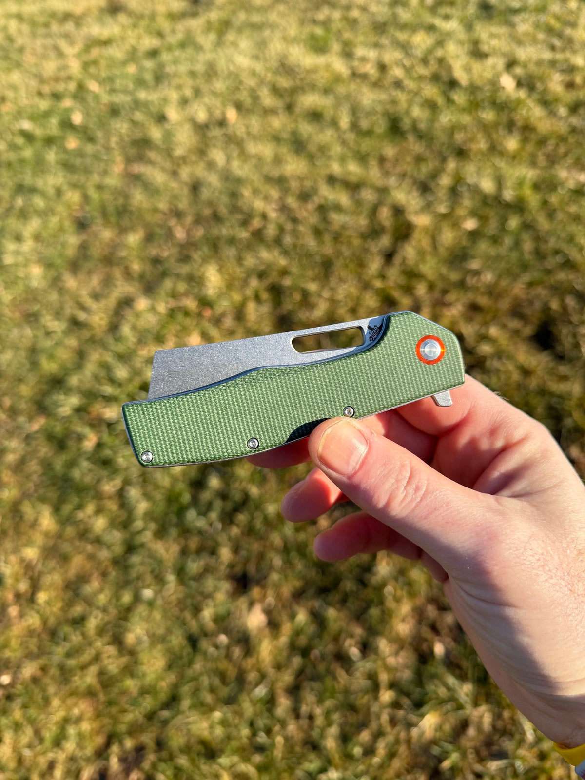DMG Designs Jolly Roger D2 Green Micarta