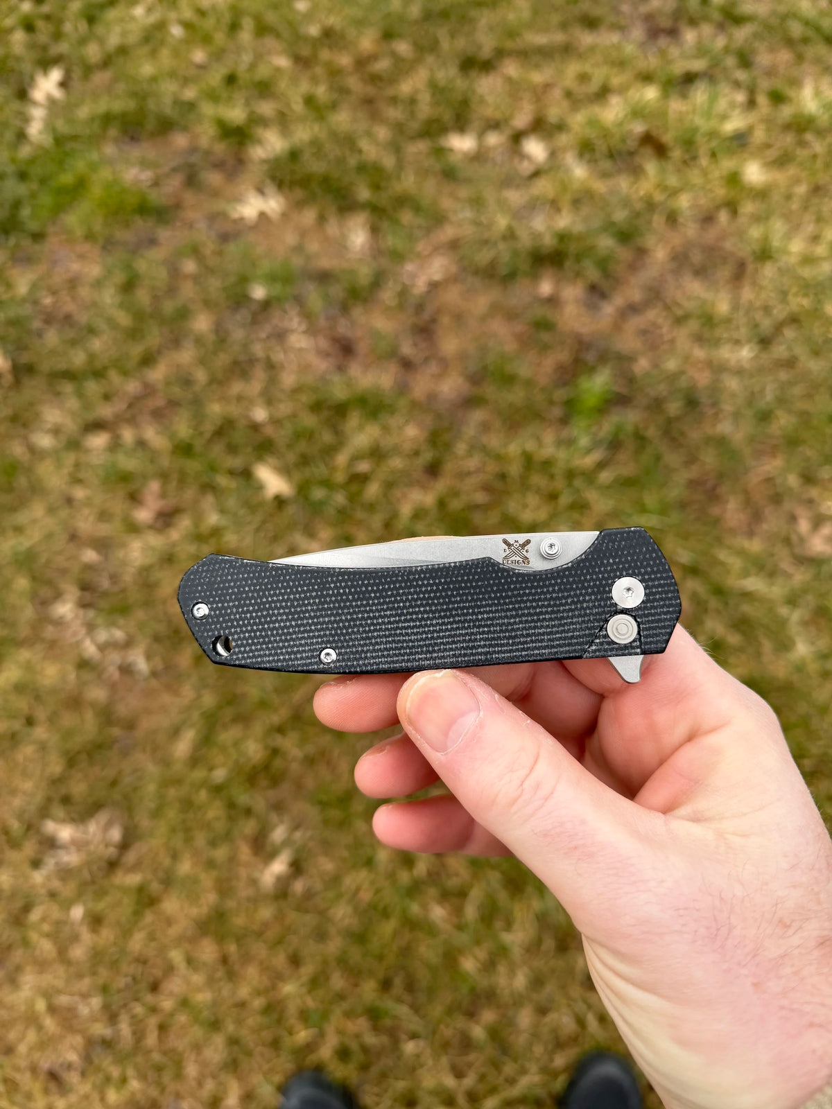 DMG Designs Blunderbuss D2 Black Micarta