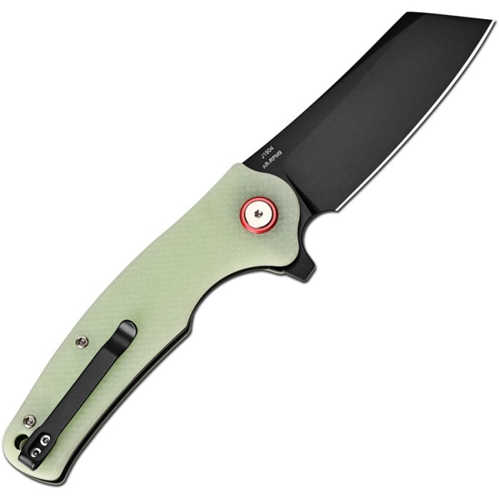 CJRB Crag RPM9 GLOW Cleaver Liner Lock