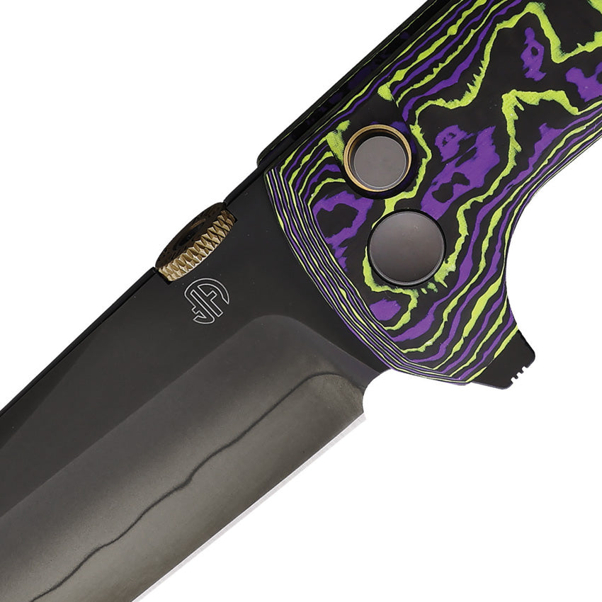 North Mountain Blade Chop 2 Button Lock SLD-Magic DLC Joker Carbon Fiber