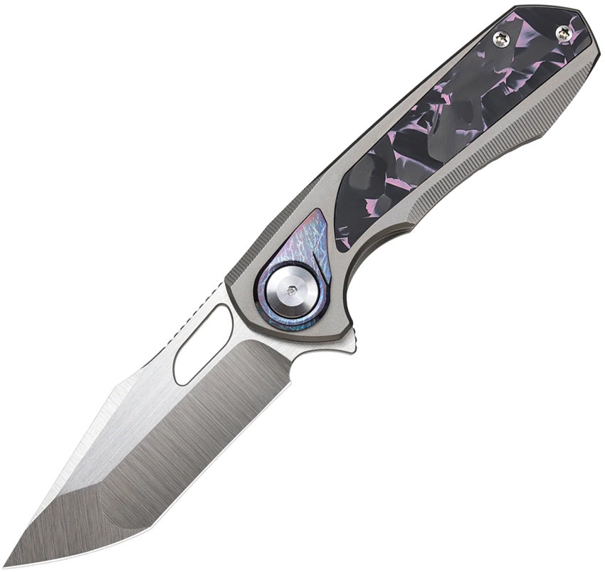 Remette Saker Falcon S45VN Purple Carbon Fiber Titanium