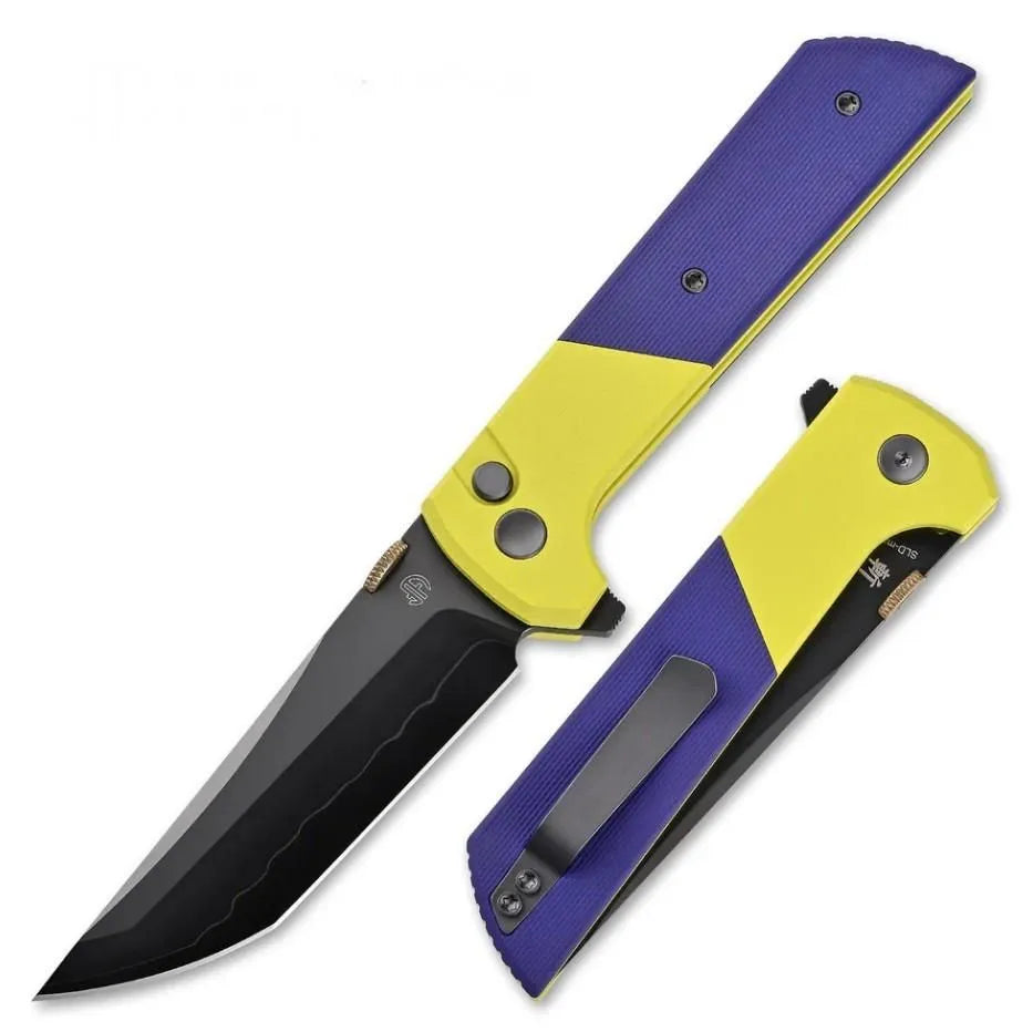 FIRST RUN #91/100 North Mountain Blade Chop 2 Purple/Yellow SLD MAGIC Steel