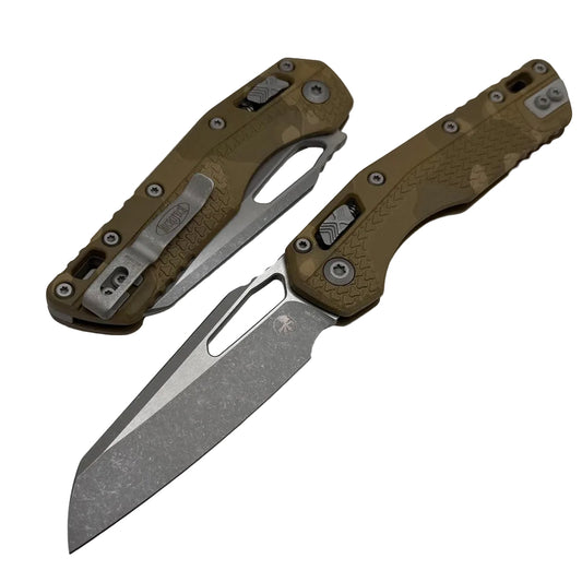 Microtech MSI S/E M390MK Dark Earth Camo