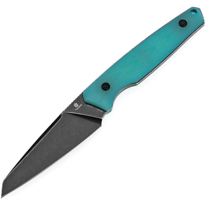 Tenable Parr Fixed Blade 14C28N Tiffany Blue G10