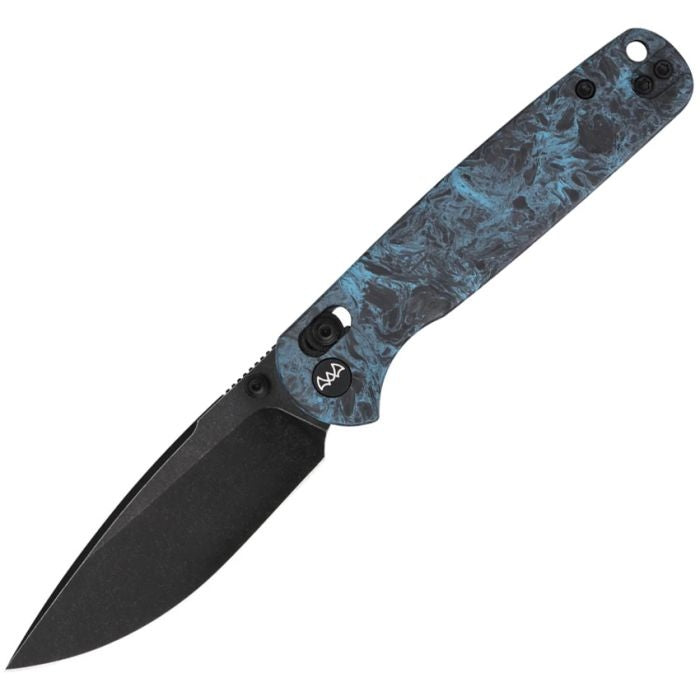 Wixco Drax II 14C28N Blue Shredded Carbon Fiber