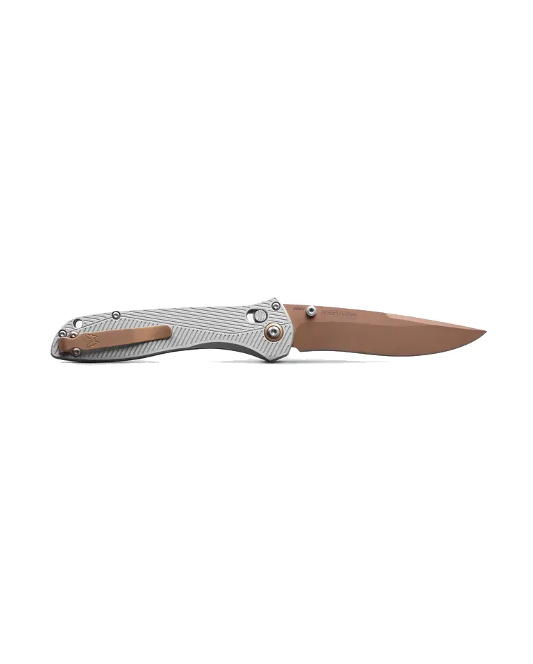 Benchmade Seven Ten AXIS Lock Gray Aluminum S90V