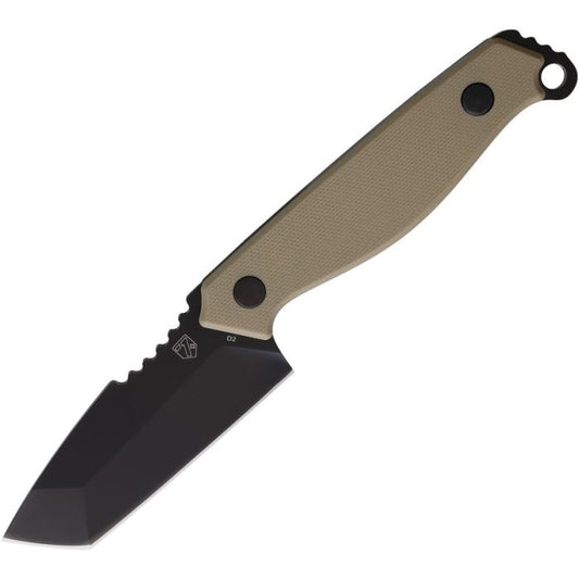 Se7en Plus Raptor Fixed Blade D2 FDE
