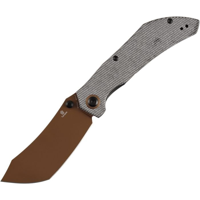 Tenable Tipper Rose Gold Nitro-V Black Micarta
