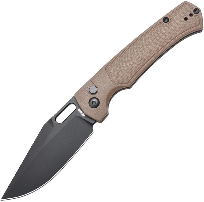 Artisan Cutlery Revel RPM9 Brown