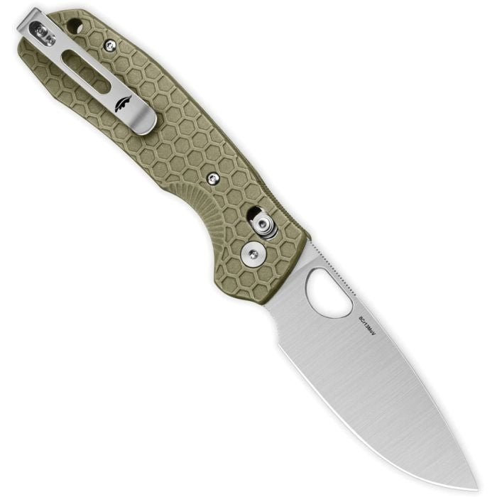 Honey Badger Crossbolt Large 8CR13MOV Green FRN