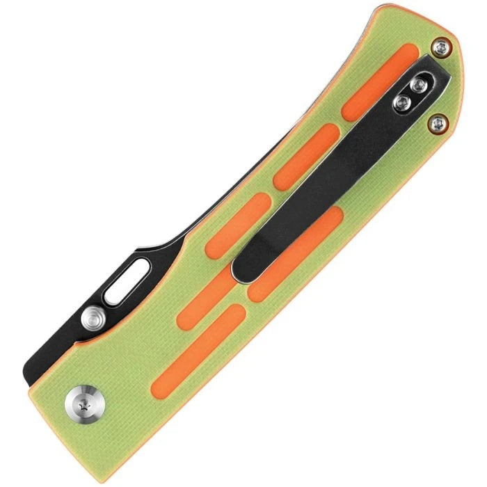 Kansept Reedus 154CM Green & Orange G10