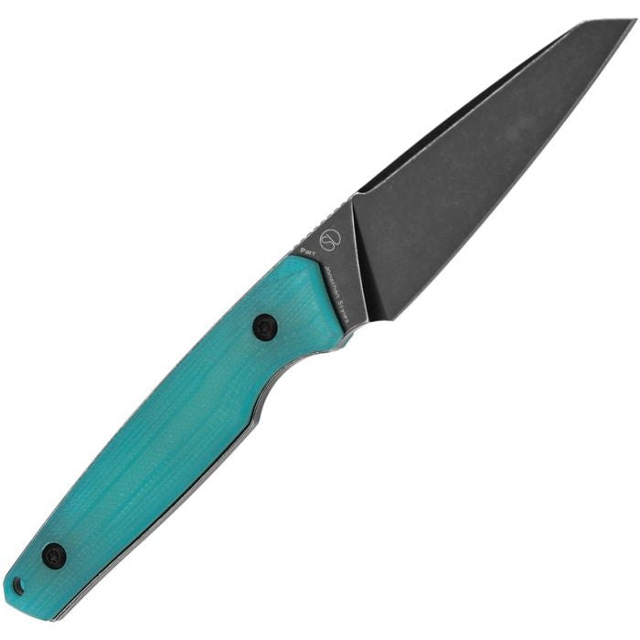 Tenable Parr Fixed Blade 14C28N Tiffany Blue G10