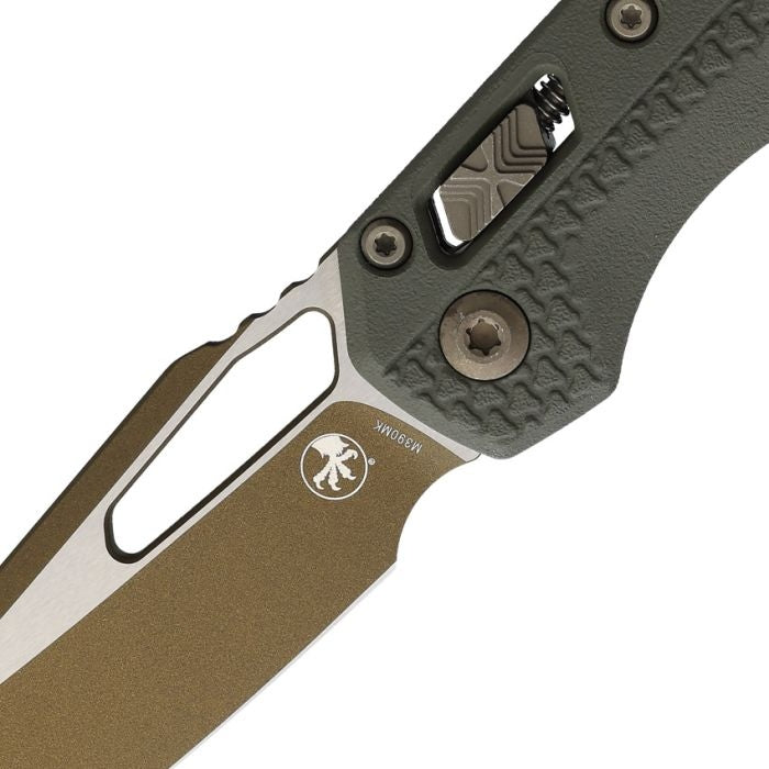 Microtech MSI S/E M390MK Moss Green Cerakote