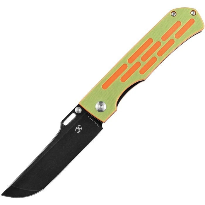 Kansept Reedus 154CM Green & Orange G10