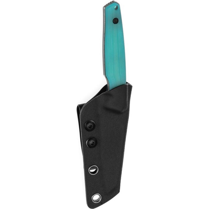 Tenable Parr Fixed Blade 14C28N Tiffany Blue G10