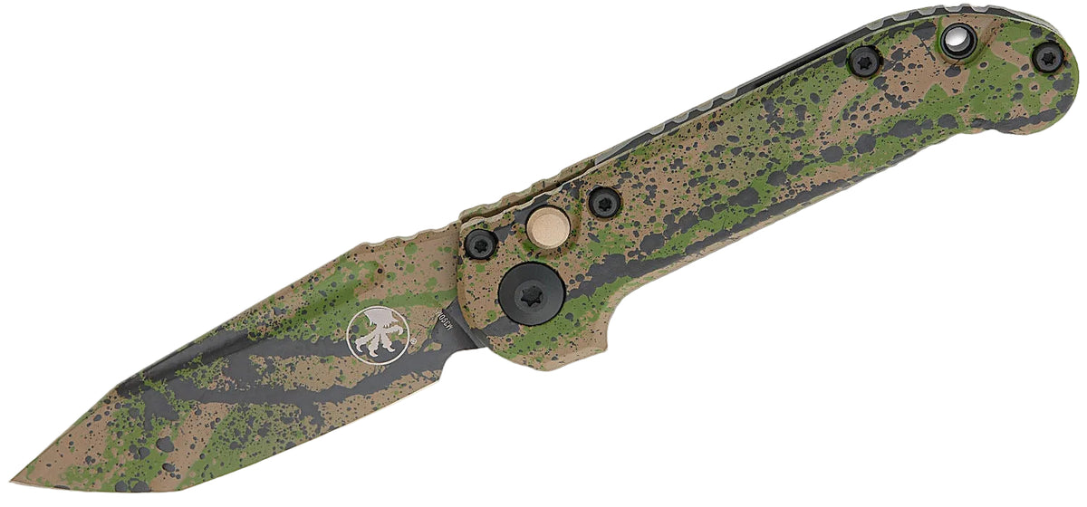 Microtech LUDT Gen III Auto Camo Splatter
