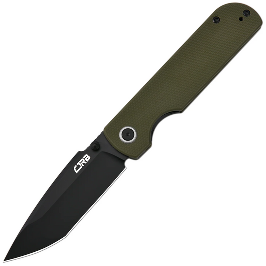 CJRB Nova RPM9 Black & Green Liner Lock