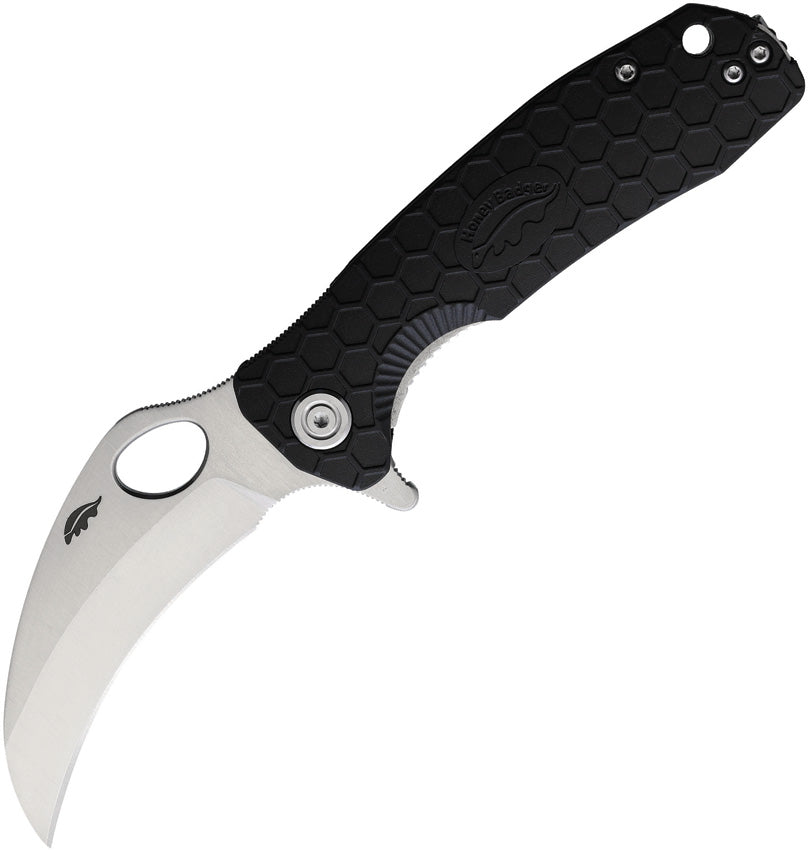 Honey Badger Medium Claw 8Cr13MoV Black FRN
