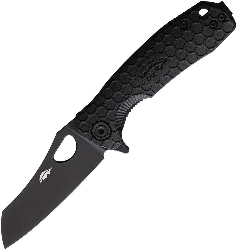 Honey Badger Wharncleaver Small 8Cr13MoV Blackout