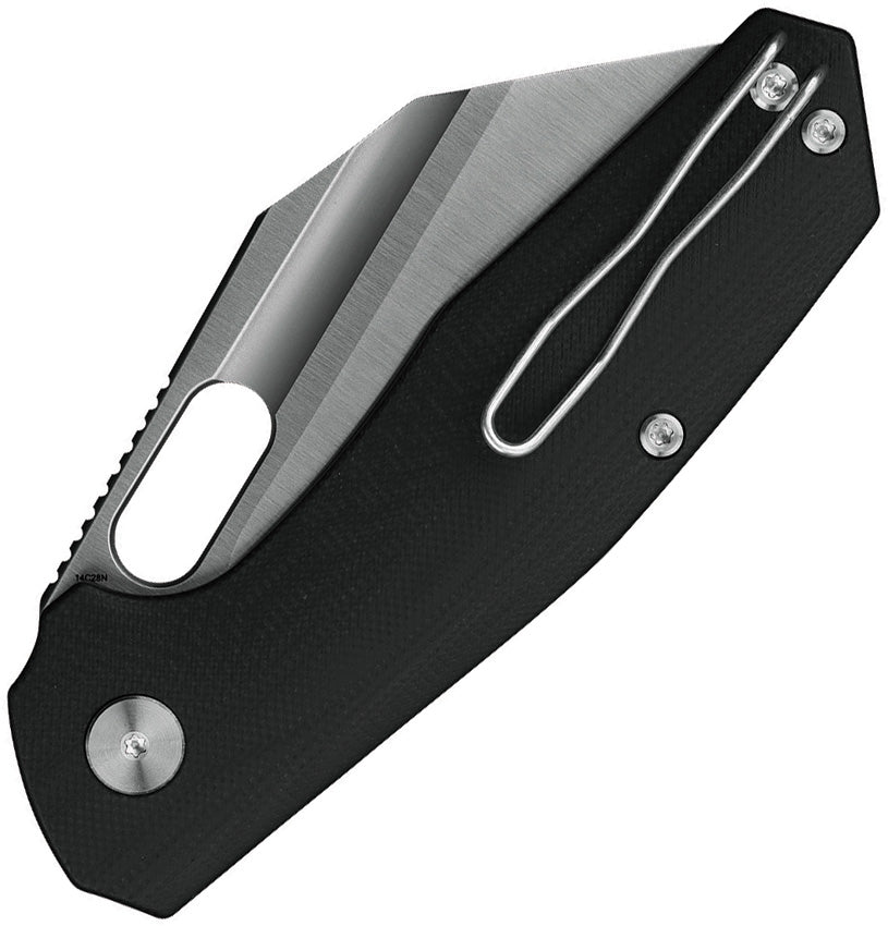 Ironfly Yolo Button Lock Black G10 14C28N