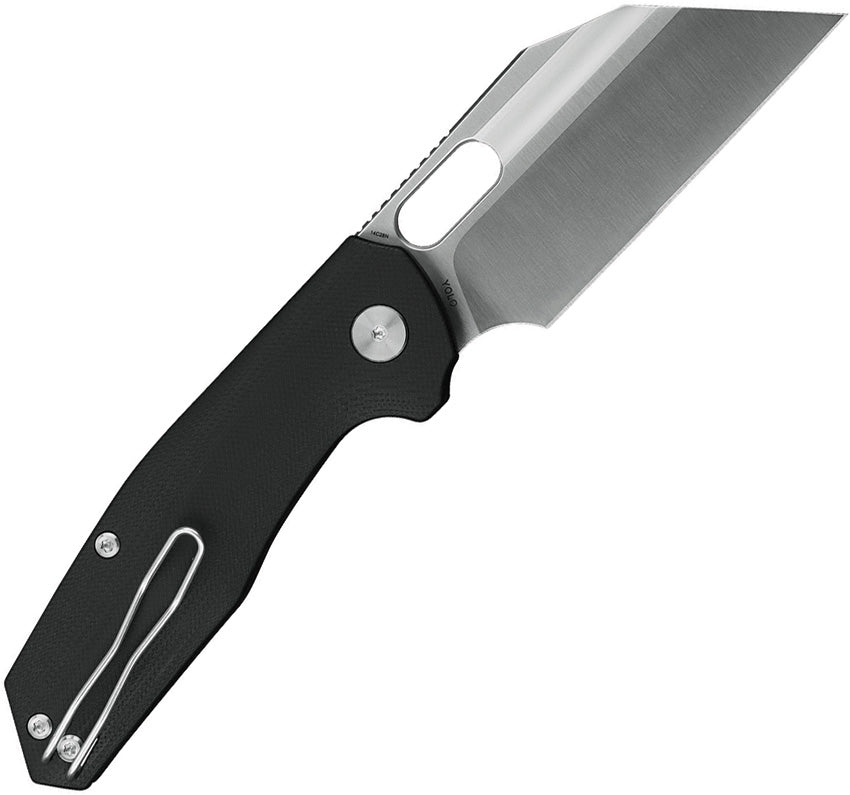 Ironfly Yolo Button Lock Black G10 14C28N