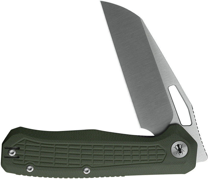 Ironfly Syperfly Liner Lock Army Green G10 14C28N