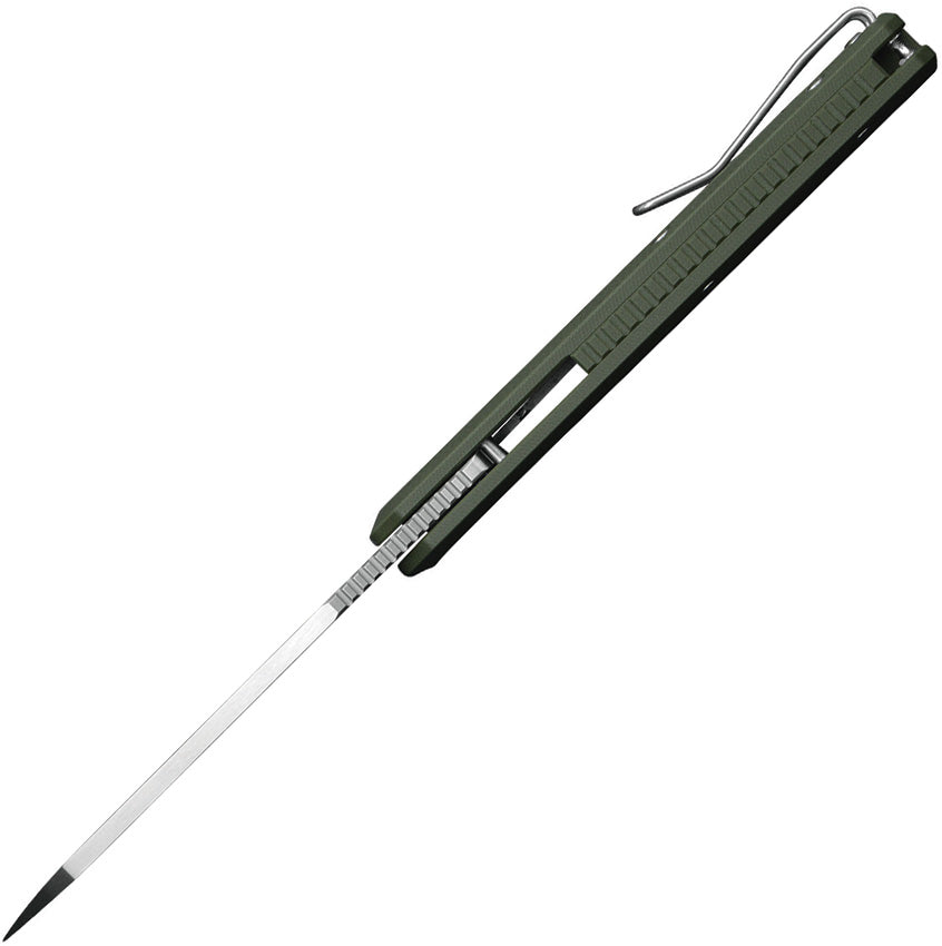 Ironfly Syperfly Liner Lock Army Green G10 14C28N