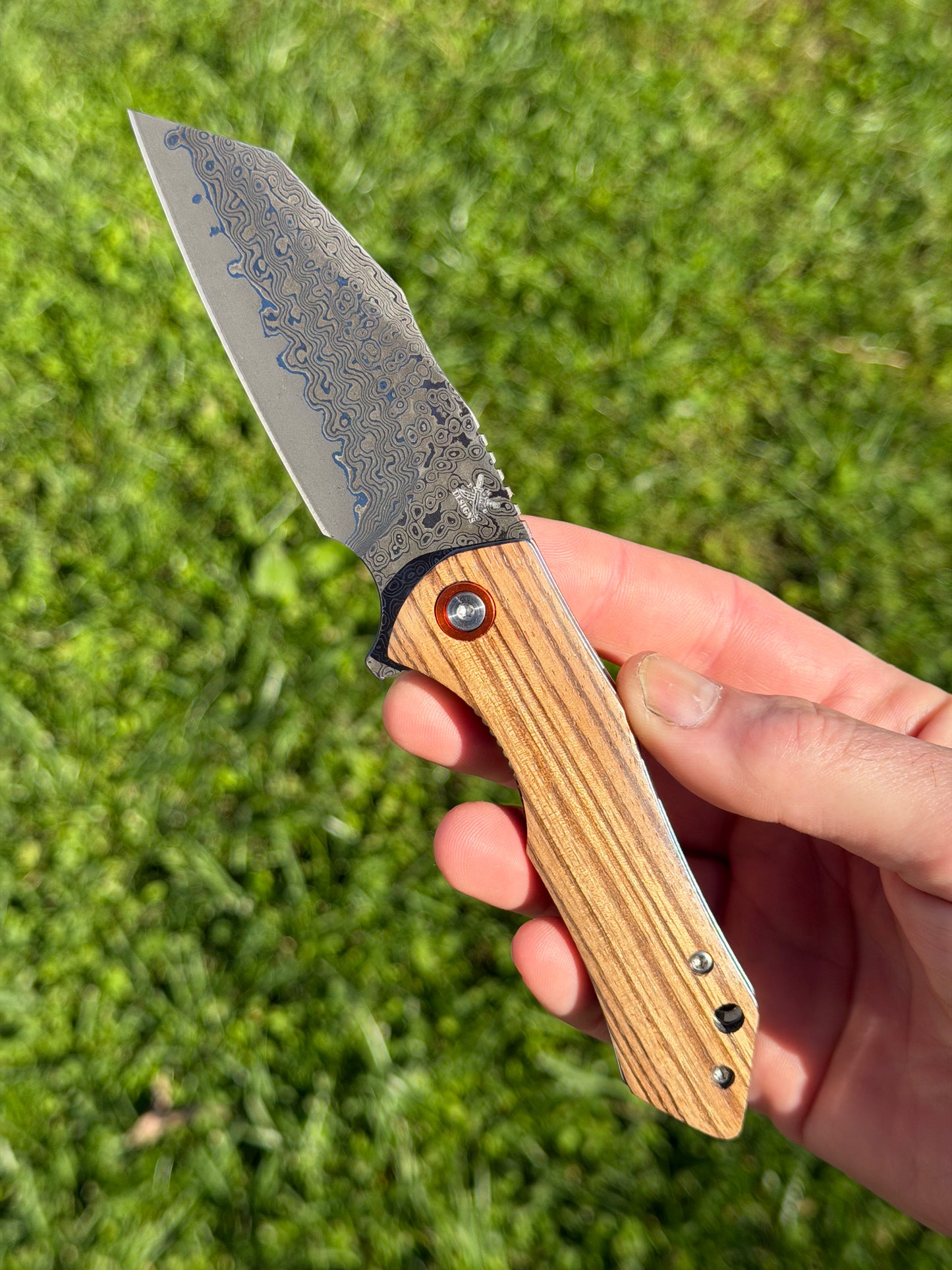 DMG Designs Siren Damascus Zebrawood
