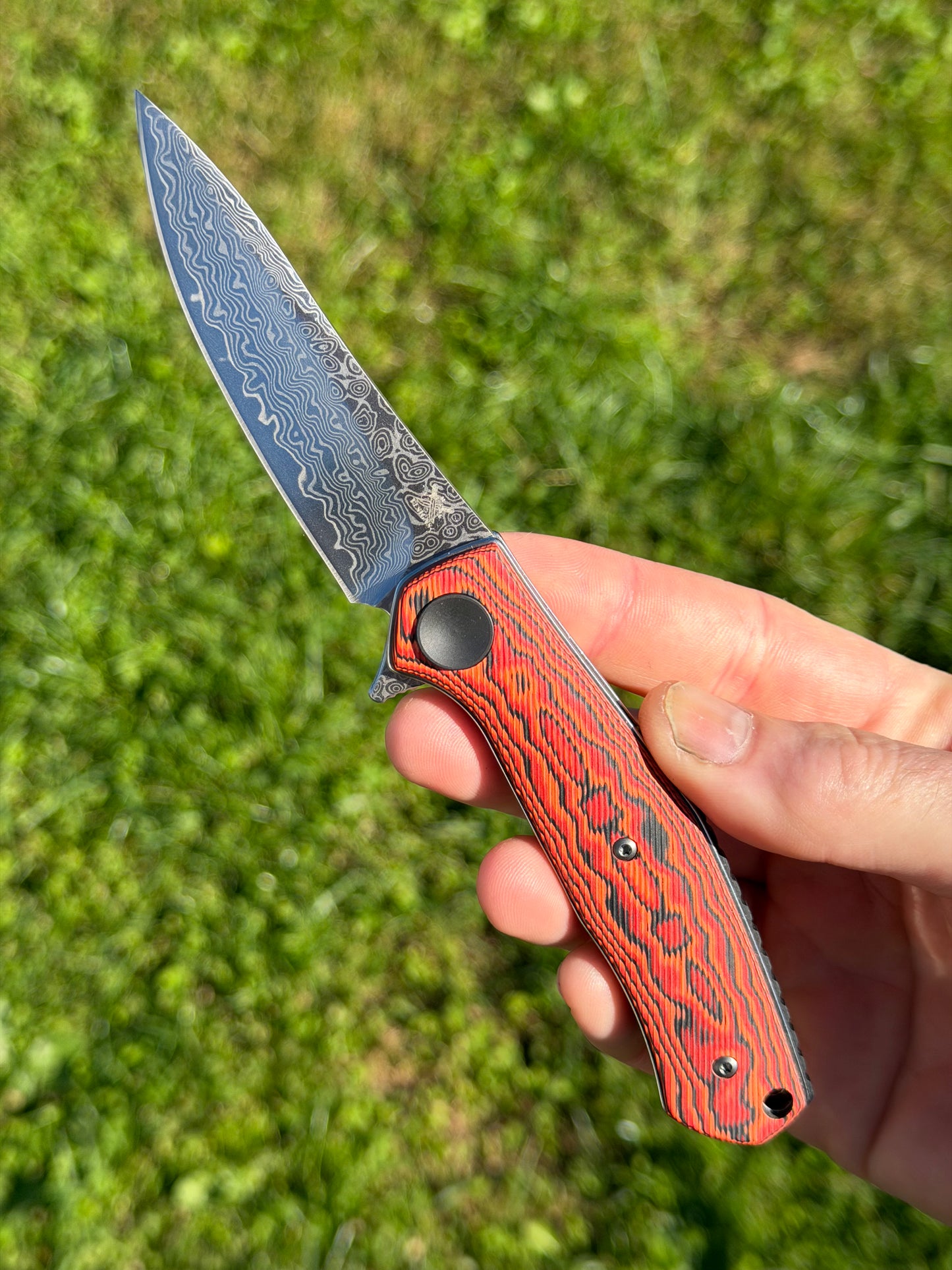 DMG Designs Scout Damascus Inferno