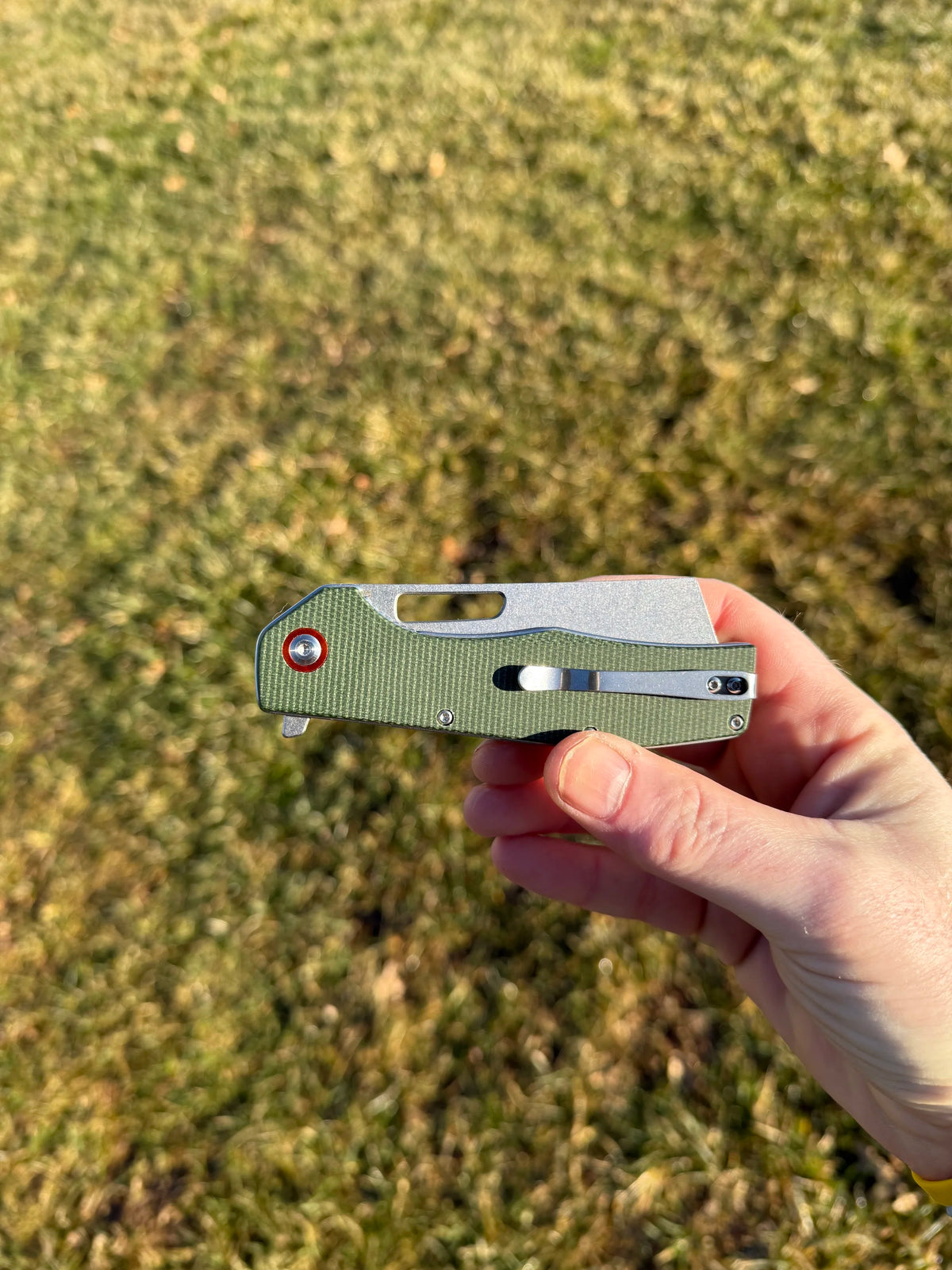 DMG Designs Jolly Roger D2 Green Micarta
