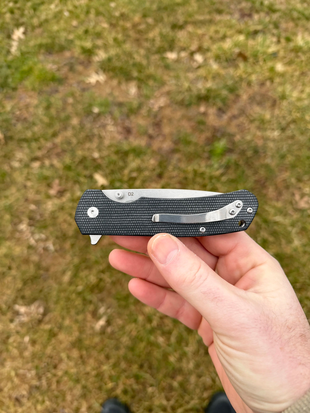 DMG Designs Blunderbuss D2 Black Micarta