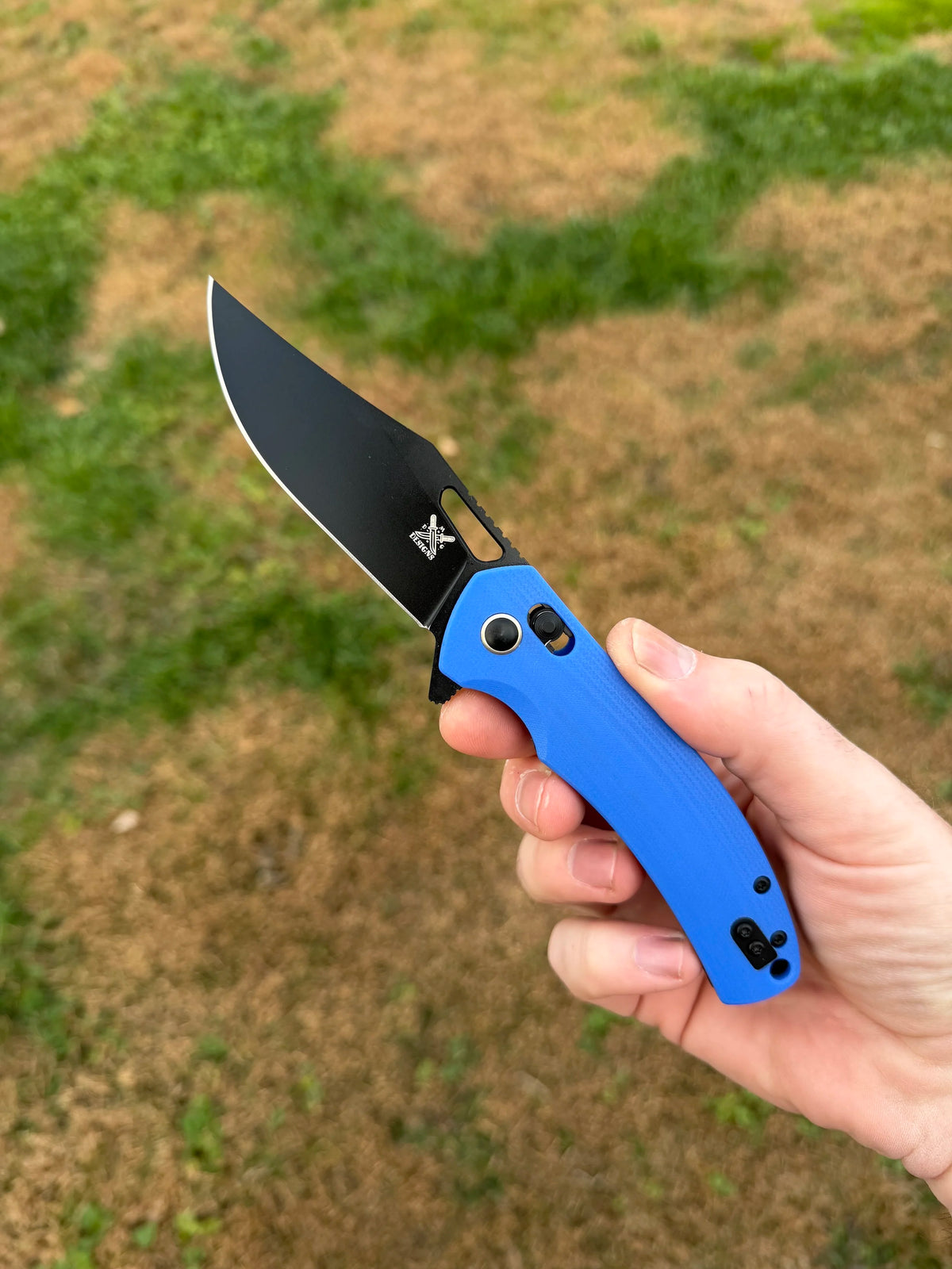 DMG Designs Cutlass 14C28N Blue G10