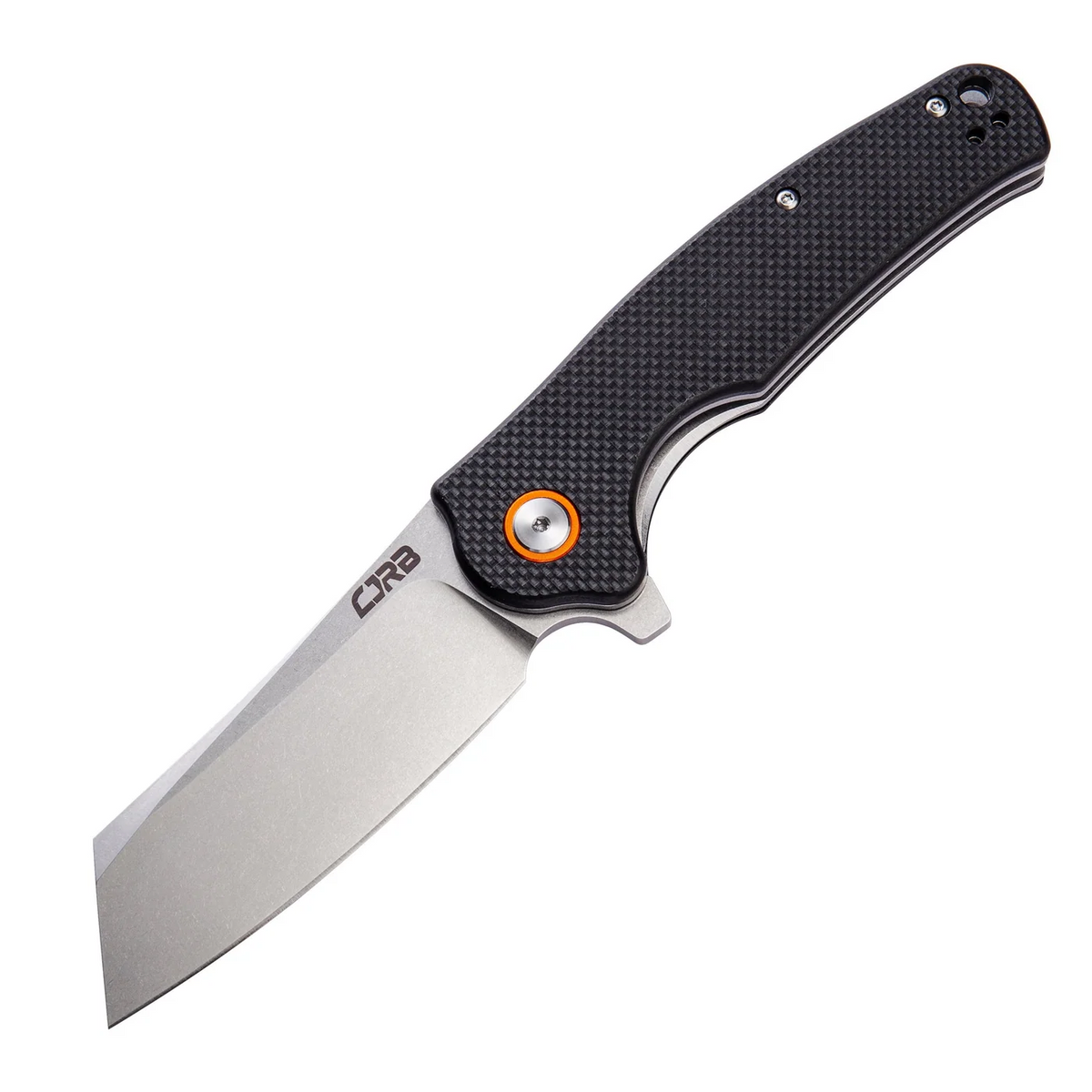 CJRB Crag RPM9 Black Cleaver Liner Lock