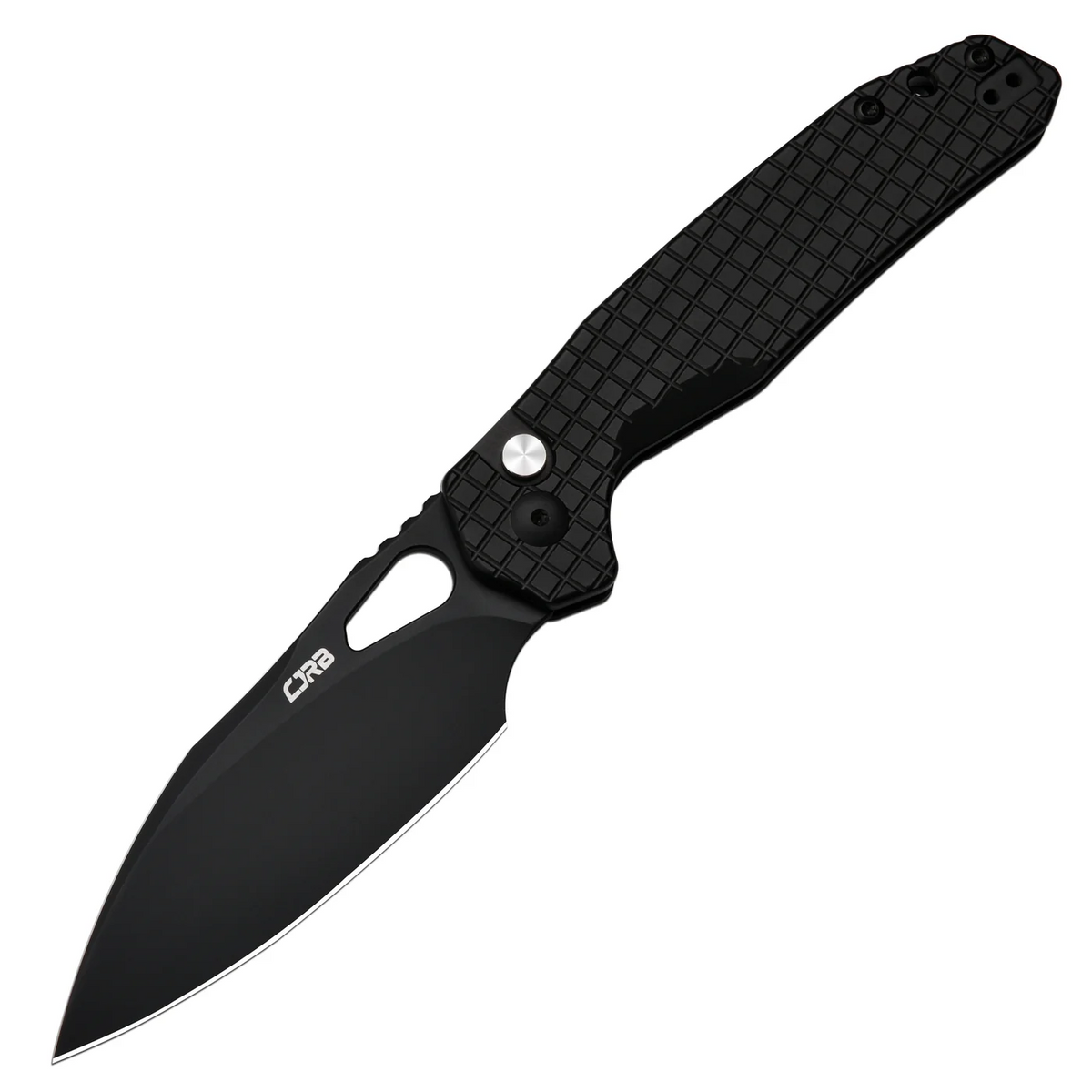 CJRB Frack Button Lock RPM9 Black Stainless Frag