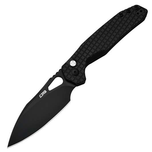 CJRB Frack Button Lock RPM9 Black Stainless Frag