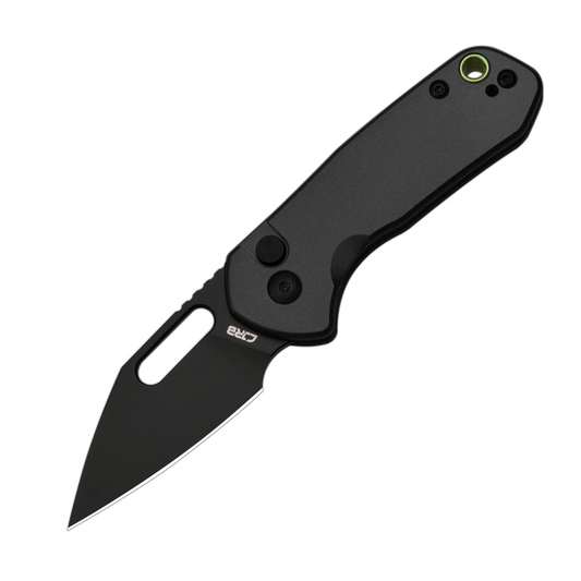 CJRB Mini Pyrite RPM9 Black Button Lock