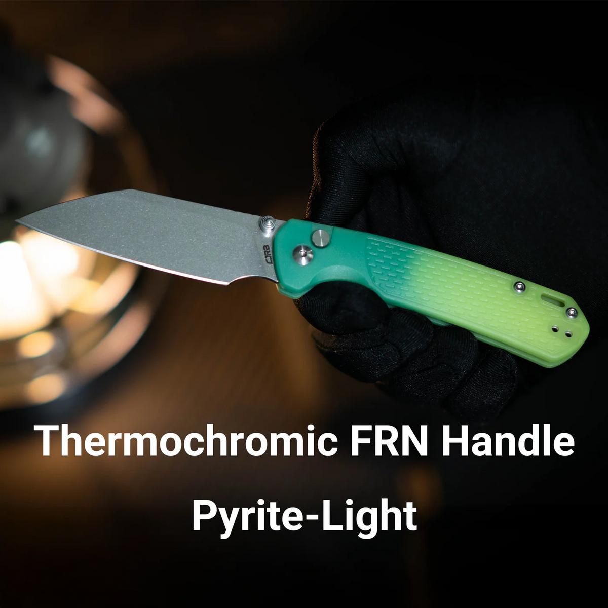 CJRB Pyrite Light RPM9 Dark Green to Light Green Thermochromic FRN