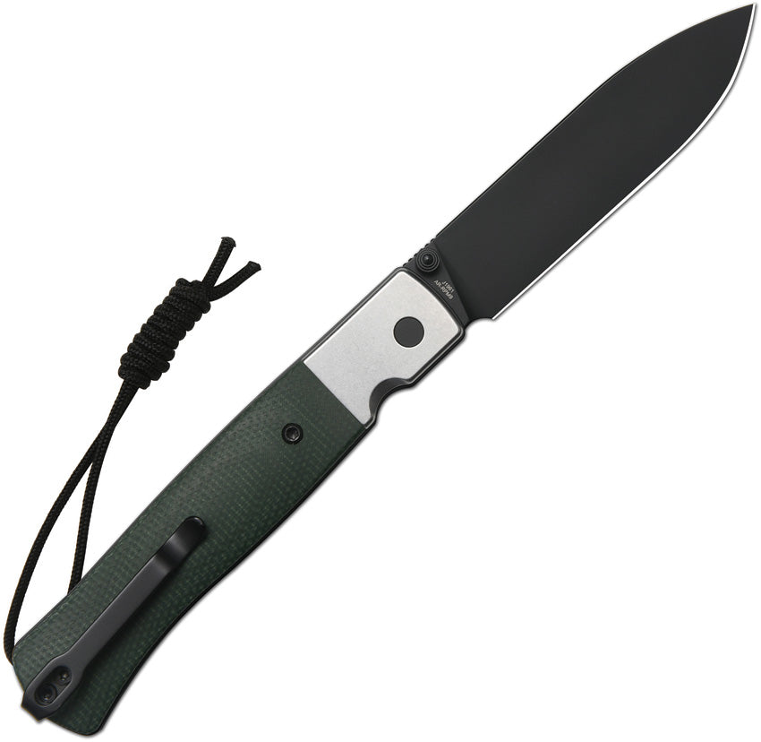 CJRB Glacier RPM9 Green Micarta
