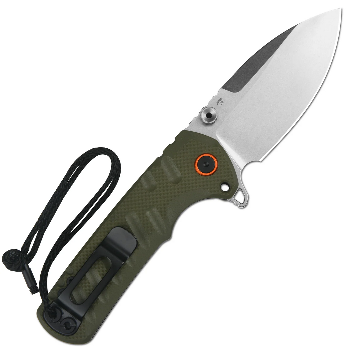 CJRB Tundra D2 Green G10