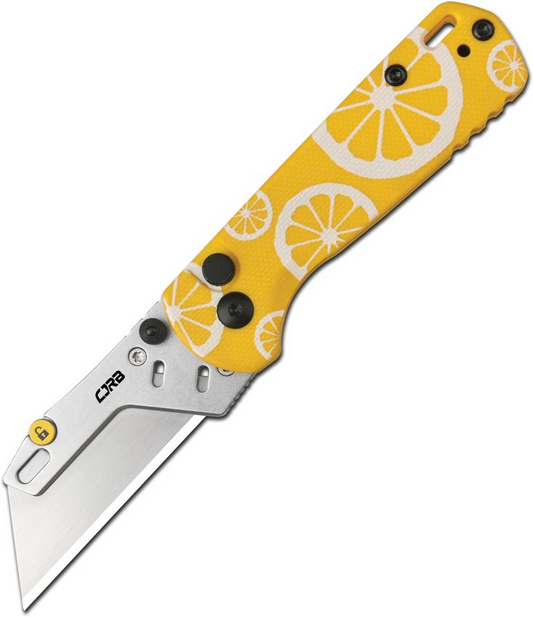 CJRB Boxer Utility Knife Lemon