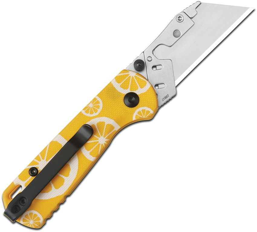 CJRB Boxer Utility Knife Lemon