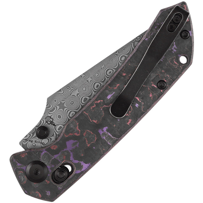 Kansept Fenrir Damascus Purple Haze Fatcarbon