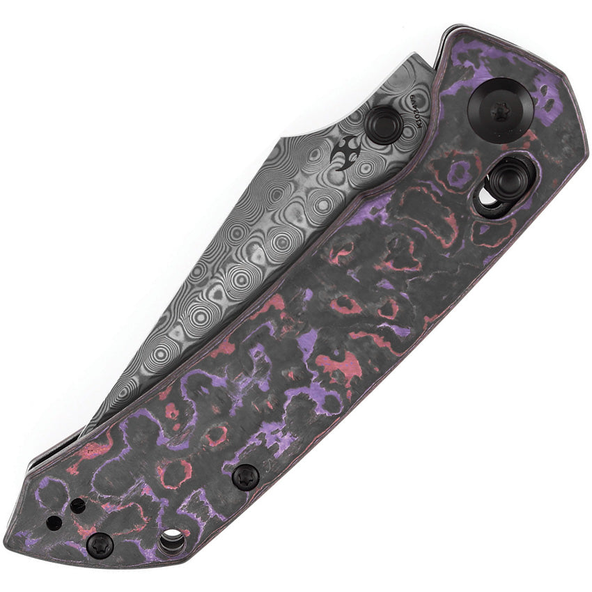 Kansept Fenrir Damascus Purple Haze Fatcarbon