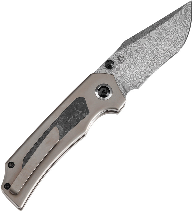 Kansept Fermi Damascus Carbon Fiber Glow Dark Matter