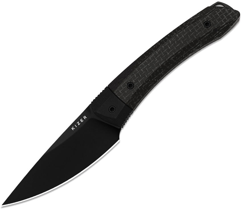 Kizer Momo Fix 3 AEB-L Black Micarta G10