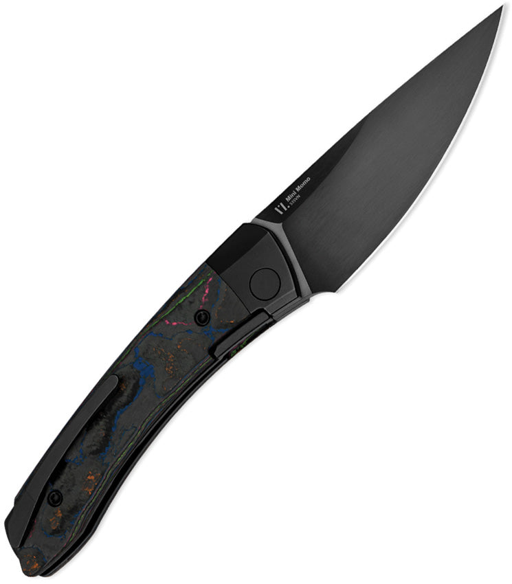 Kizer Mini MoMo S35VN 80s Camo Carbon Titanium