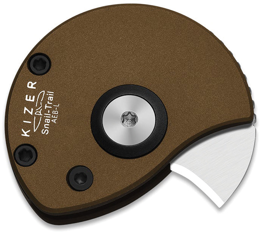Kizer Snail-Trail AEB-L Brass Aluminum